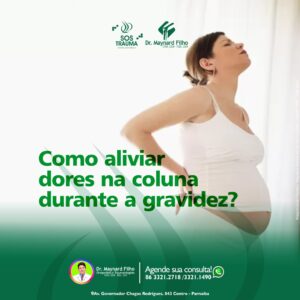 Leia mais sobre o artigo Como aliviar dores na coluna durante a gravidez?