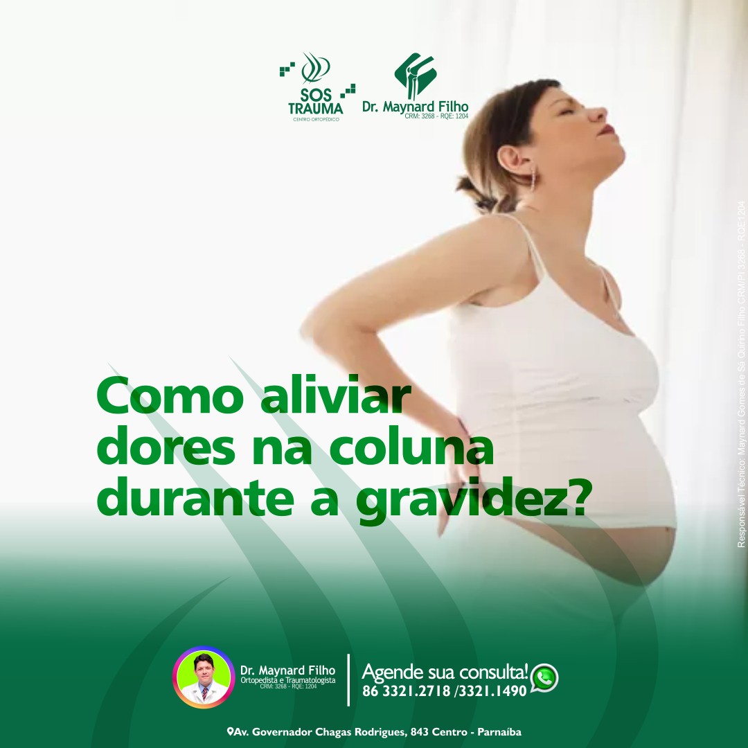 Leia mais sobre o artigo Como aliviar dores na coluna durante a gravidez?